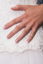 wedding hand and nail care